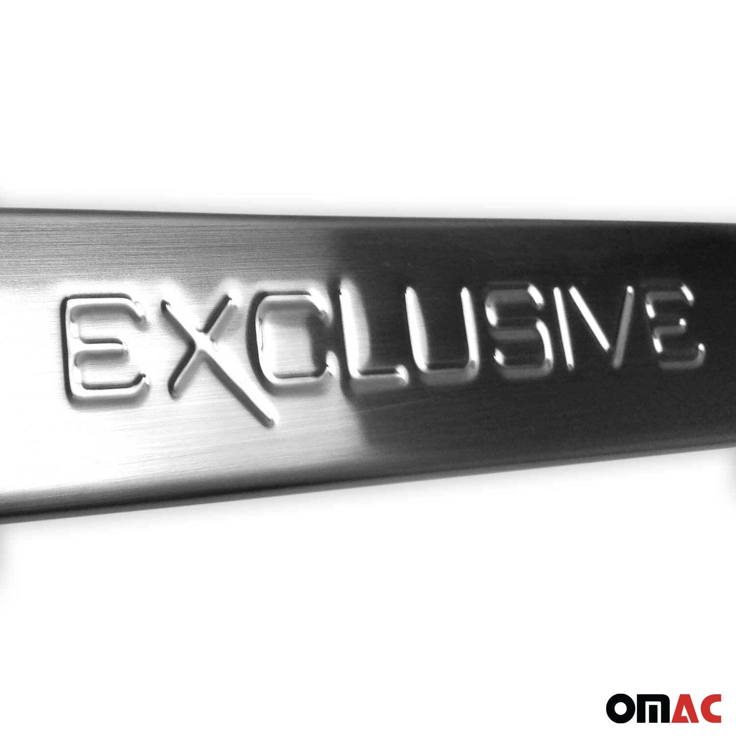 OMAC Door Sill Scuff Plate Scratch for GMC Sierra 1500 2000-2024 Exclusive Steel 4x U015444