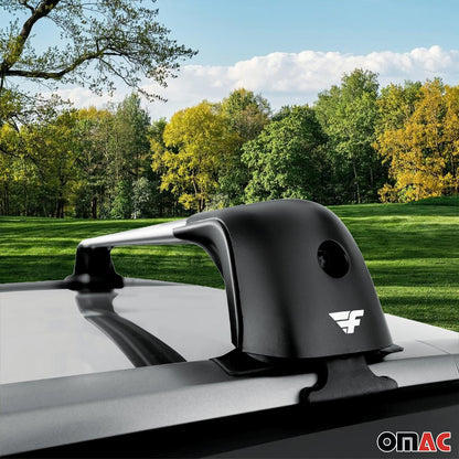 2018-2026 Volvo XC60 Roof Racks Cross Bars Silver