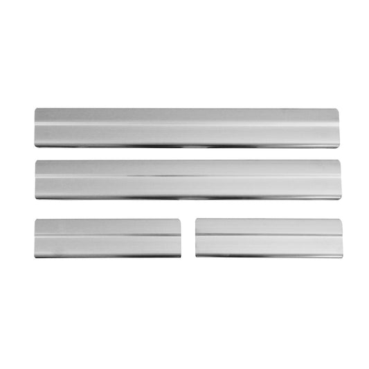 OMAC Door Sill Scuff Plate Scratch Protector for Mazda CX-5 2017-2024 Steel Silver 4x 4625091N