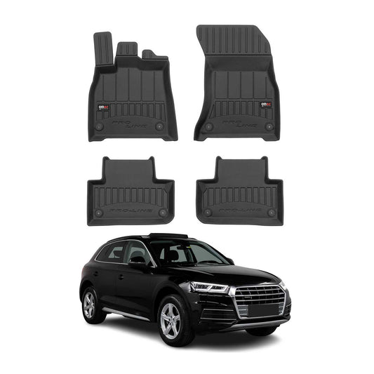 2018-2025 Audi Q5 / SQ5 (Typ FY) Premium Floor Mats Liners Full Set All Weather Heavy Duty