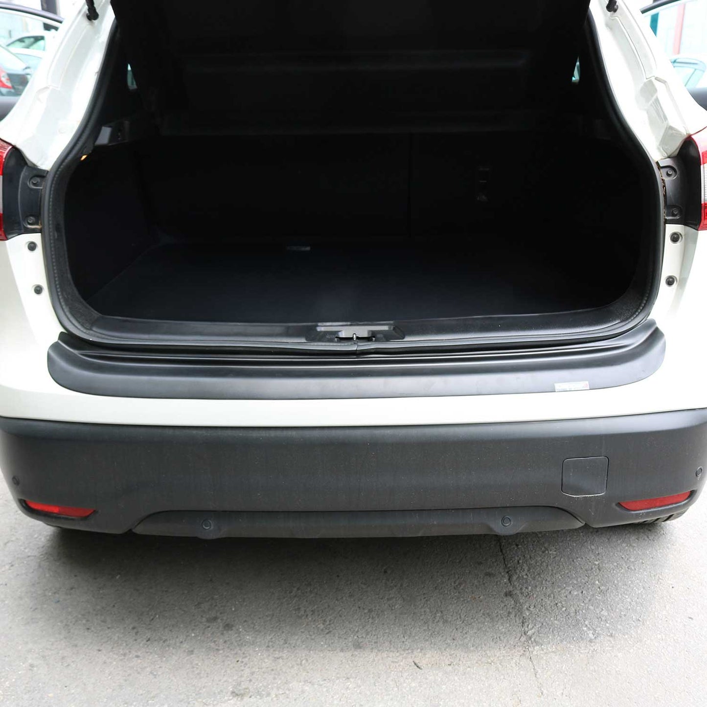 2017-2020 Nissan Rogue Sport Rear Bumper Guard Plastic Black