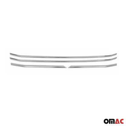 2021-2025 Ford Transit Front Bumper Grill Trim Molding Stainless Steel Silver 4 Pcs