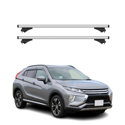 2018-2024 Mitsubishi Eclipse Cross Roof Rack Cross Bars Silver