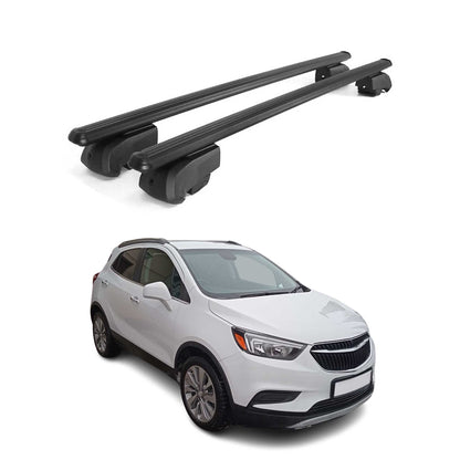2013-2022 Buick Encore Roof Rack Cross Bars Black
