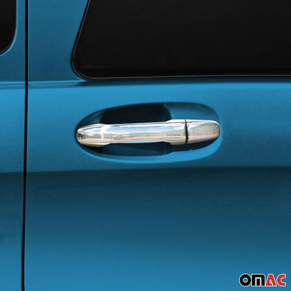 OMAC Car Door Handle Cover Protector for Mercedes Metris 2016-2024 Stainless Steel 8x '4733044