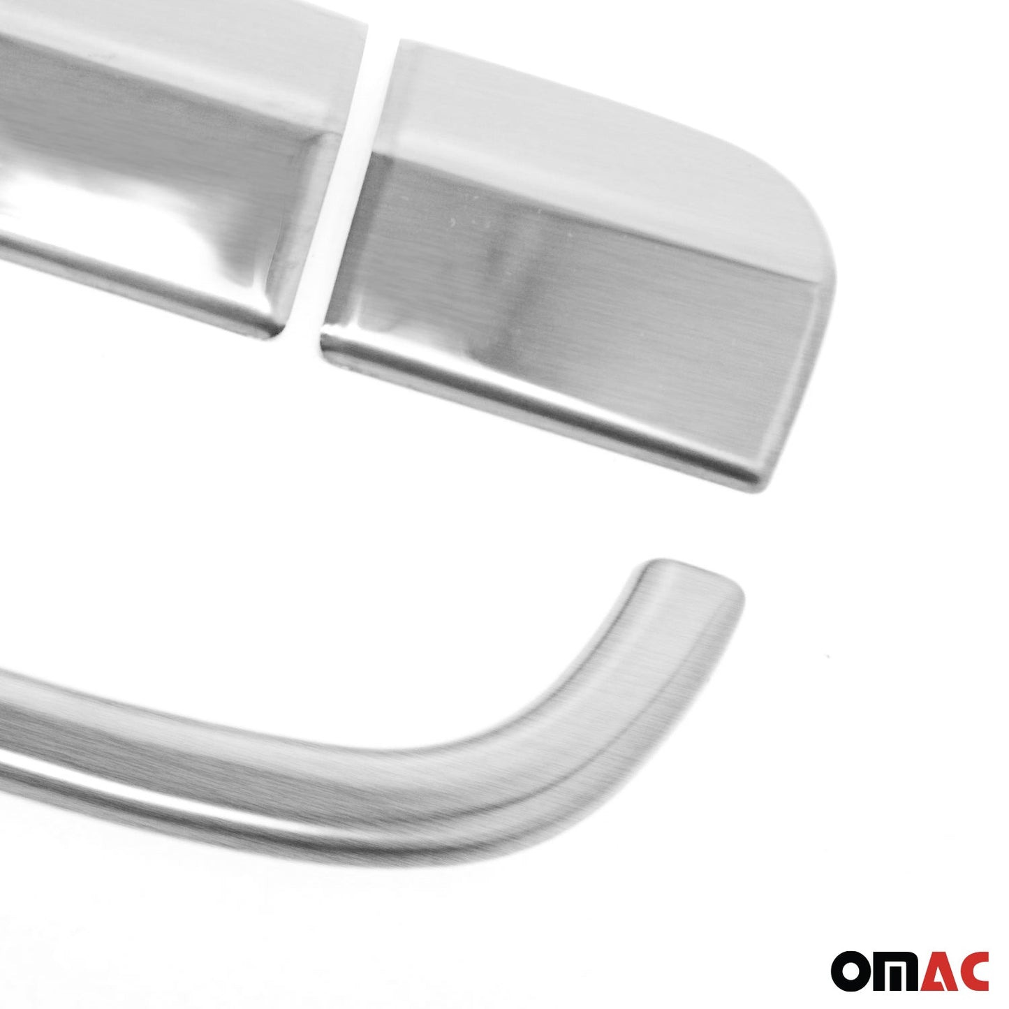 OMAC Chrome Trunk Door Handle Cover Brushed Steel Fits Mercedes Vito W639 2003-2014 4721051T