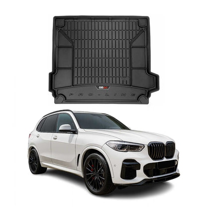 2019-2025 BMW X5 G05 Premium Cargo Liner Trunk Mat All Weather Heavy Duty Black