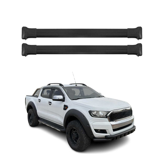 2019-2023 Ford Ranger Roof Rack Cross Bars Black