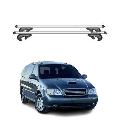 2002-2005 Kia Carnival Roof Rack Cross Bars Silver