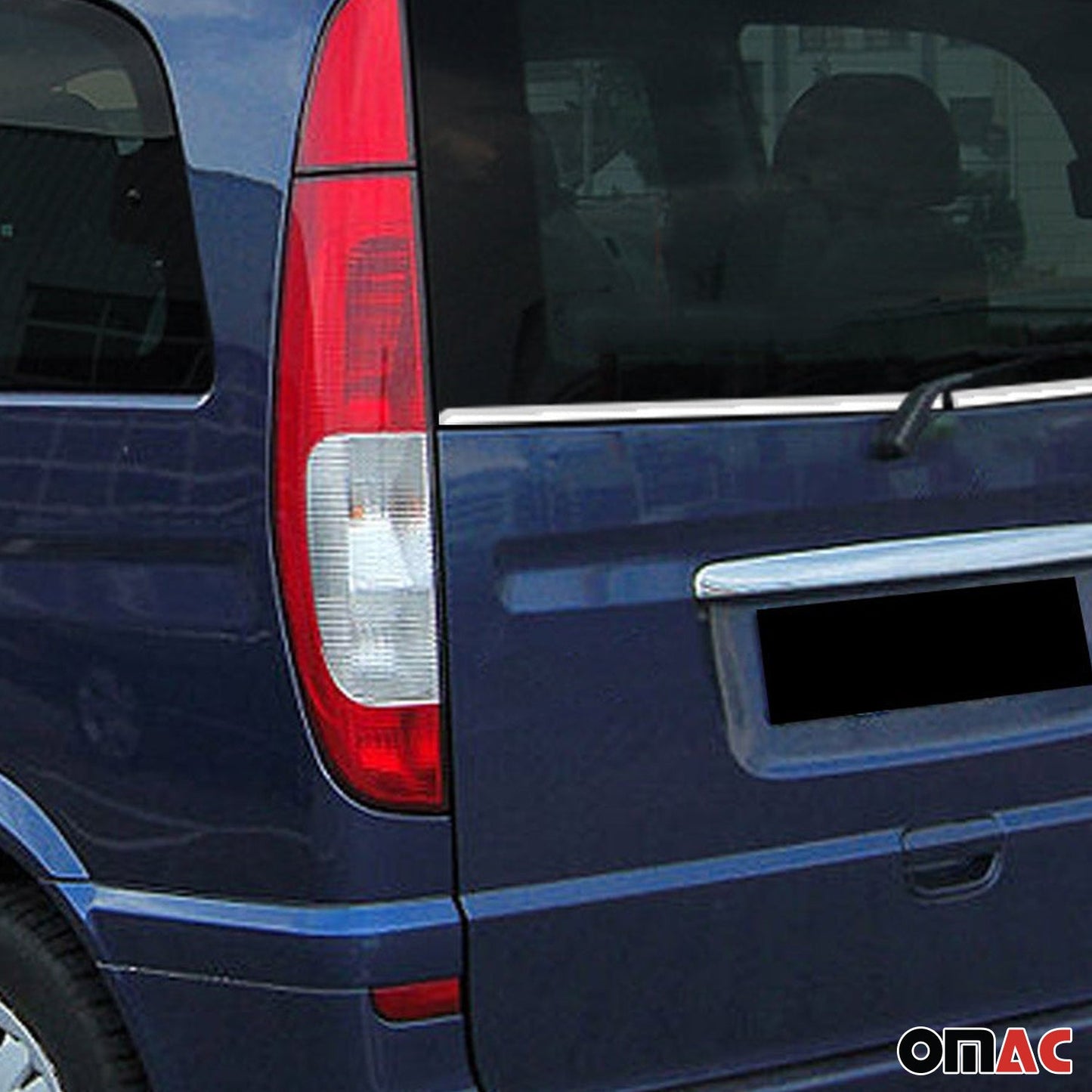2003-2014 Mercedes Vito W639 Window Molding Trim Streamer Stainless Steel 2Pcs