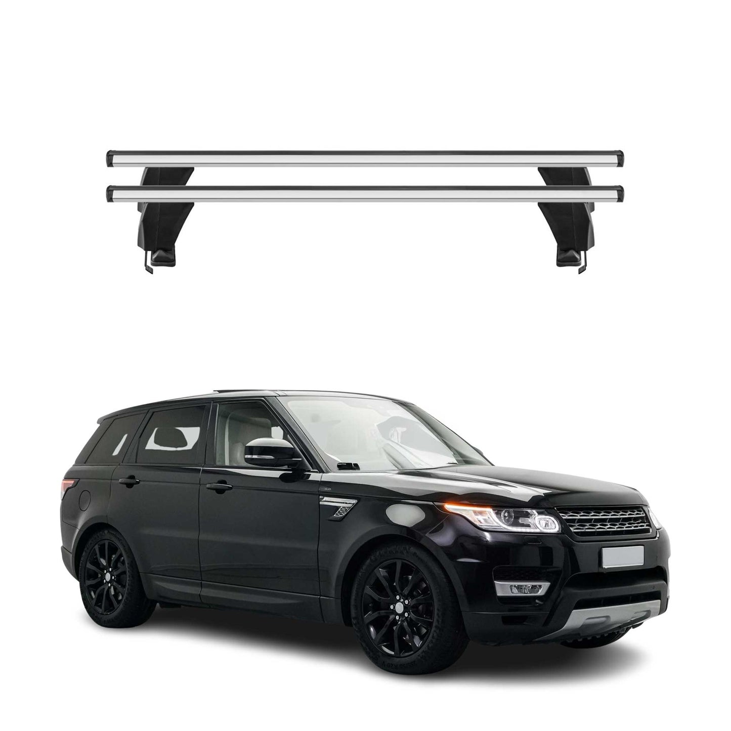 2014-2022 Land Rover Range Rover Sport Roof Rack Cross Bars Silver