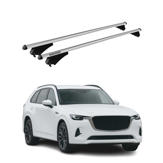 2025 Mazda CX-70 Roof Rack Cross Bars Luggage Carrier Silver 2Pcs