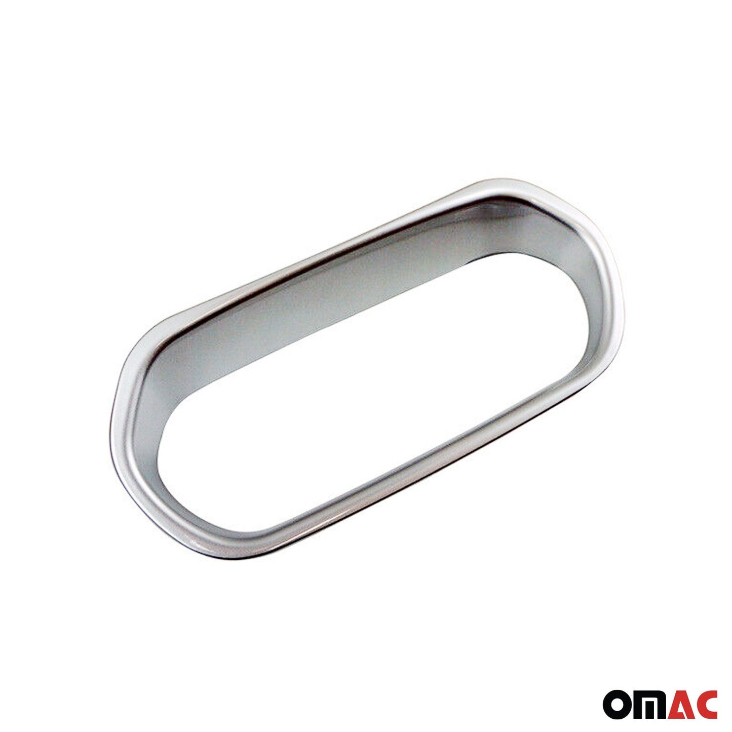 2015-2018 Jeep Renegade Air Condition Switch Trim Frame Matte Silver Chrome