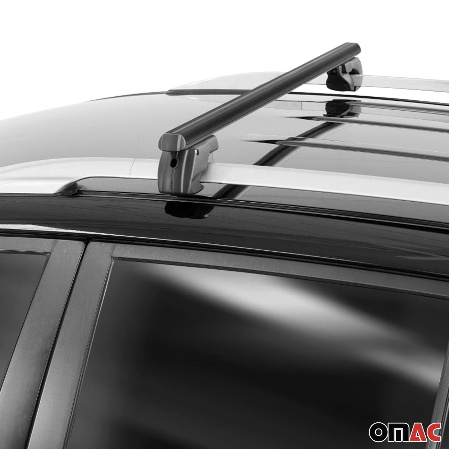 2009-2014 Nissan Murano Roof Rack Cross Bars Black