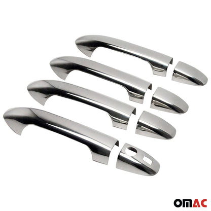 2016-2024 Mercedes Metris Car Door Handle Cover Protector Keyless Stainless Steel 8x