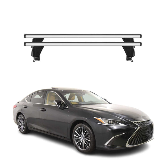 2019-2025 Lexus Es 350 Roof Rack Cross Bars Silver