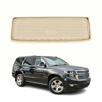 2015-2020 Chevrolet Tahoe Cargo Liner Trunk Mat All Weather Beige