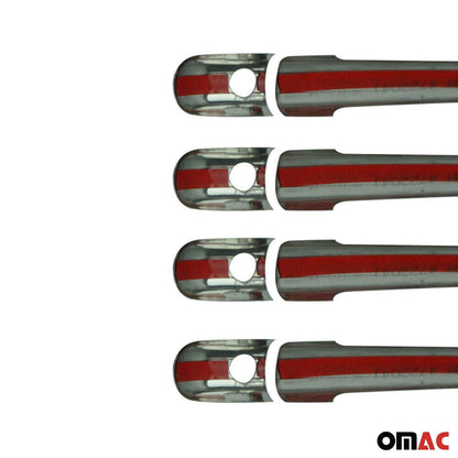 OMAC Car Door Handle Cover Protector for Dodge Sprinter 2003-2006 Steel 8 Pcs '4722041