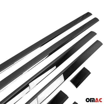 OMAC Side Door Molding Trim for VW T5 Transporter 2003-2015 Steel Dark 7x 7522132B