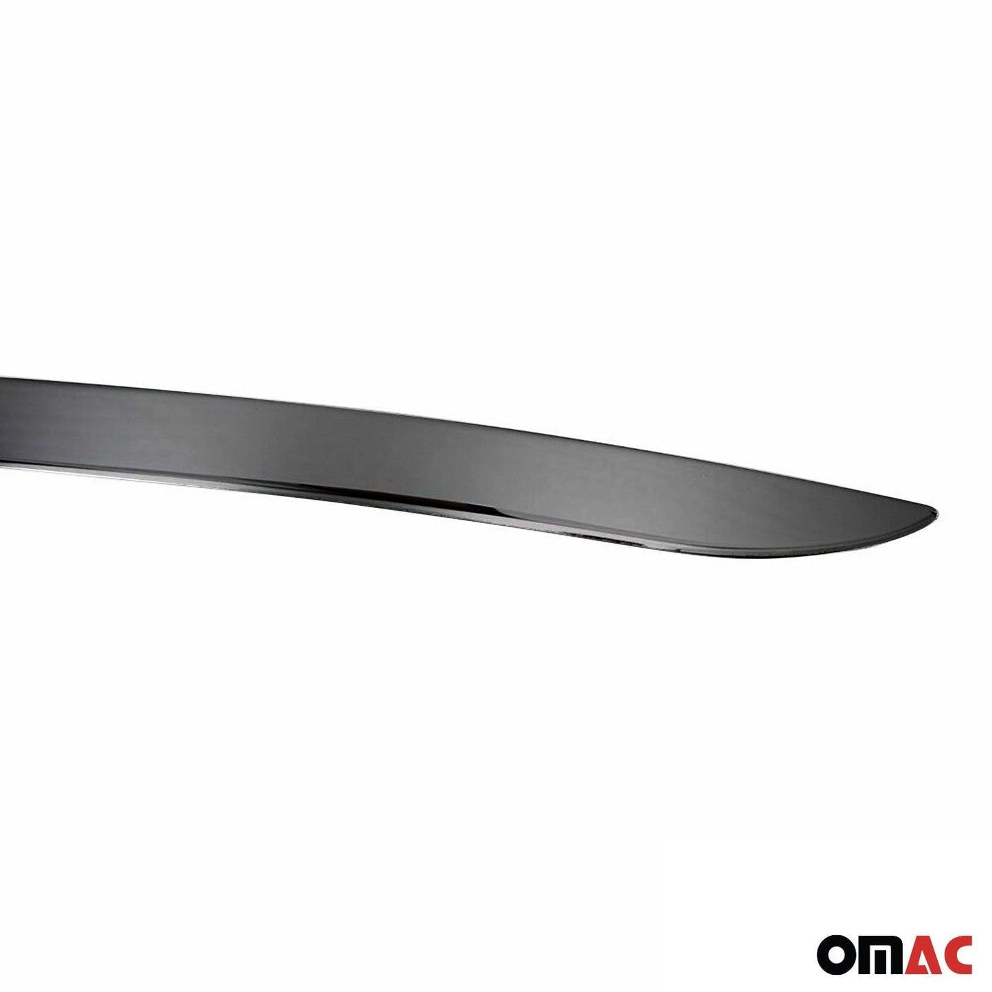 2018-2025 VW Tiguan Allspace Rear Trunk Molding Trim Stainless Steel Dark 1Pc