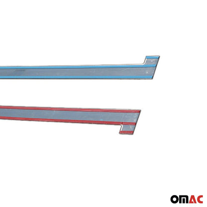 OMAC Side Door Molding Trim Skirt Garnish for RAM ProMaster City 2015-2022 Steel 2x 2524132