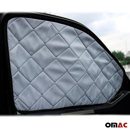 2014-2025 RAM ProMaster Thermal Windshield Sun Shade Magnetic Black 3Pcs
