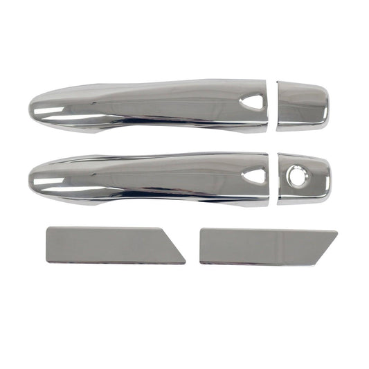 OMAC Car Door Handle Cover Protector for Nissan Cube 2009-2014 Steel Chrome 10 Pcs '5087041