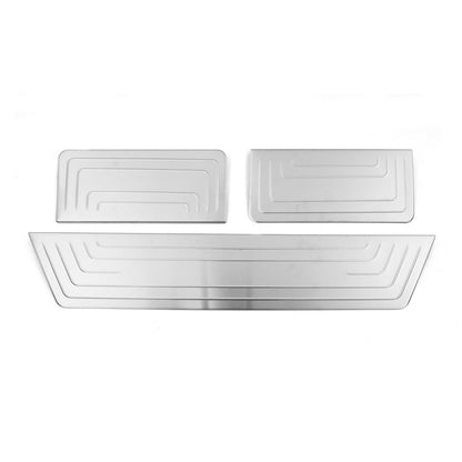 OMAC Door Sill Scuff Plate Scratch for VW T5 Transporter 2003-2015 Steel 3 Pcs 7522092NT