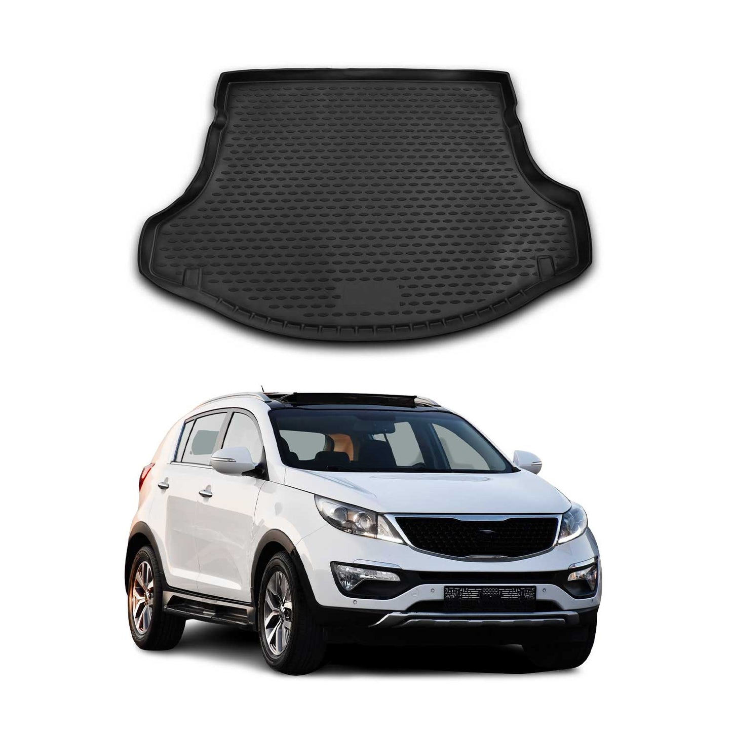 2011-2016 Kia Sportage Cargo Liner Trunk Mat All Weather Black