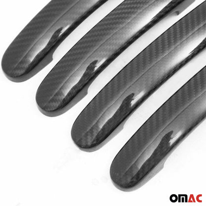 OMAC Door Handle Cover Protector for VW T5 Transporter 2003-15 Carbon Fiber 2Key Hole 7522048C