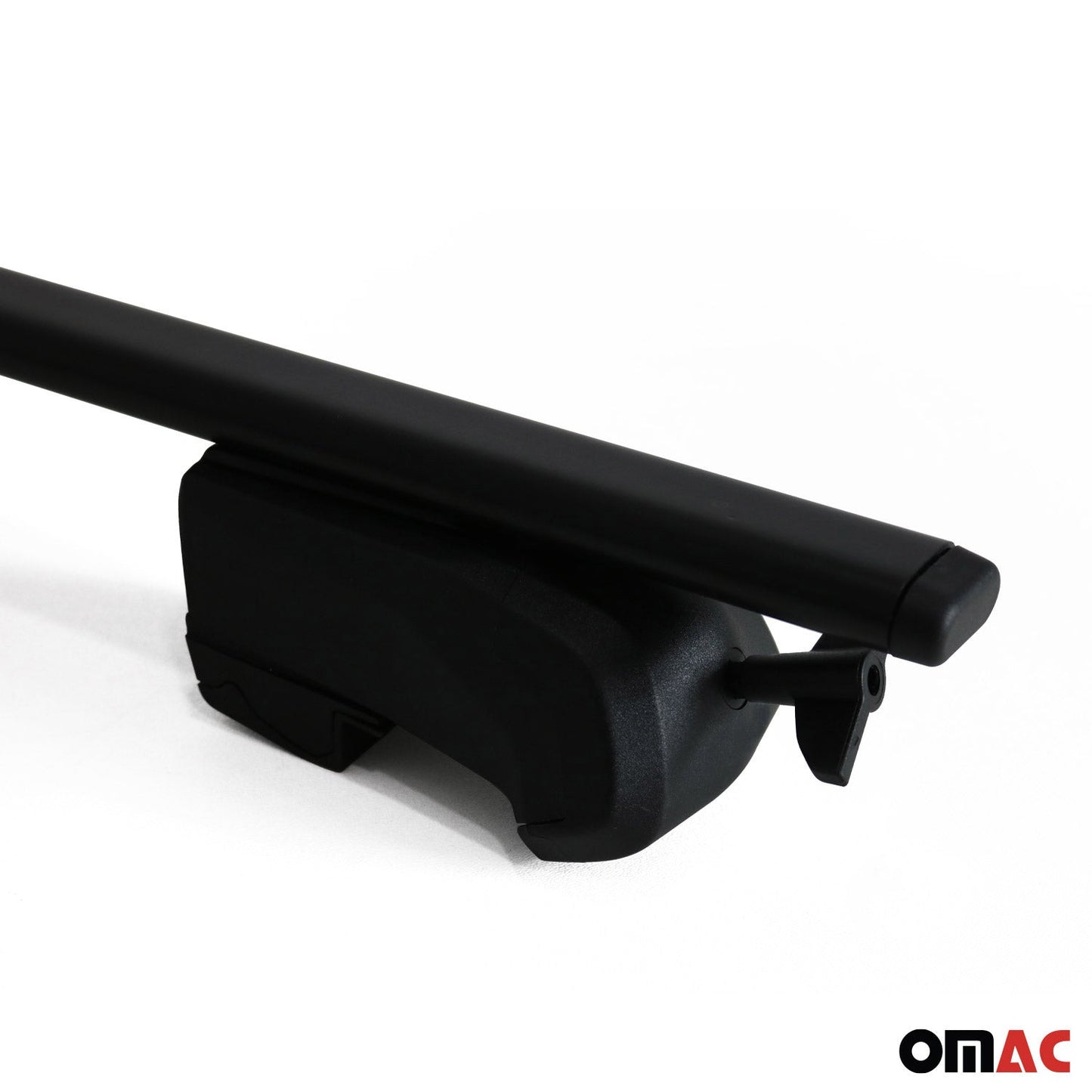 OMAC Roof Racks Luggage Carrier Cross Bars Iron for Subaru Solterra 2023-2024 Black G003062