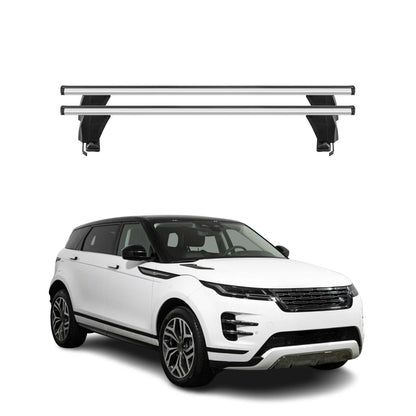 2020-2026 Land Rover Range Rover Evoque Roof Rack Cross Bars Silver