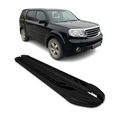 2009-2015 Honda Pilot Running Boards Side Steps Silver