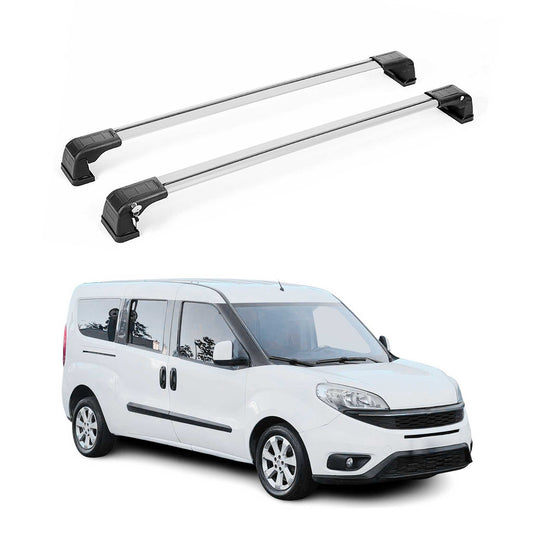 2015-2022 RAM ProMaster City Roof Rack Cross Bars Silver