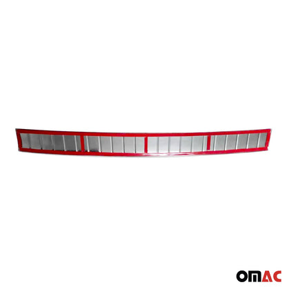 OMAC Rear Bumper Sill Cover Protector for Honda Civic 2016-2021 Sedan Brushed Steel 3413093T