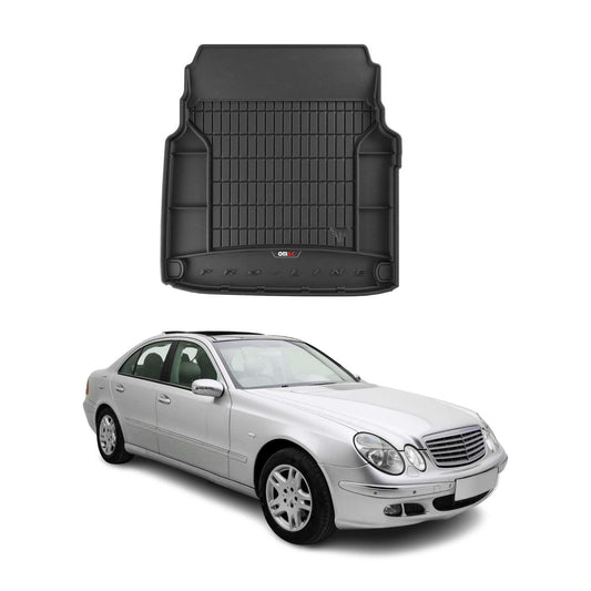 2004-2009 Mercedes E Class W211 Sedan Premium Cargo Liner Trunk Mat All Weather Heavy Duty Black