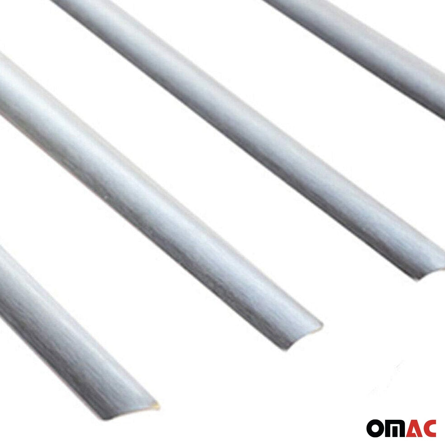 2015-2021 VW Golf Mk7 Window Molding Trim Streamer Stainless Steel Silver 4 Pcs