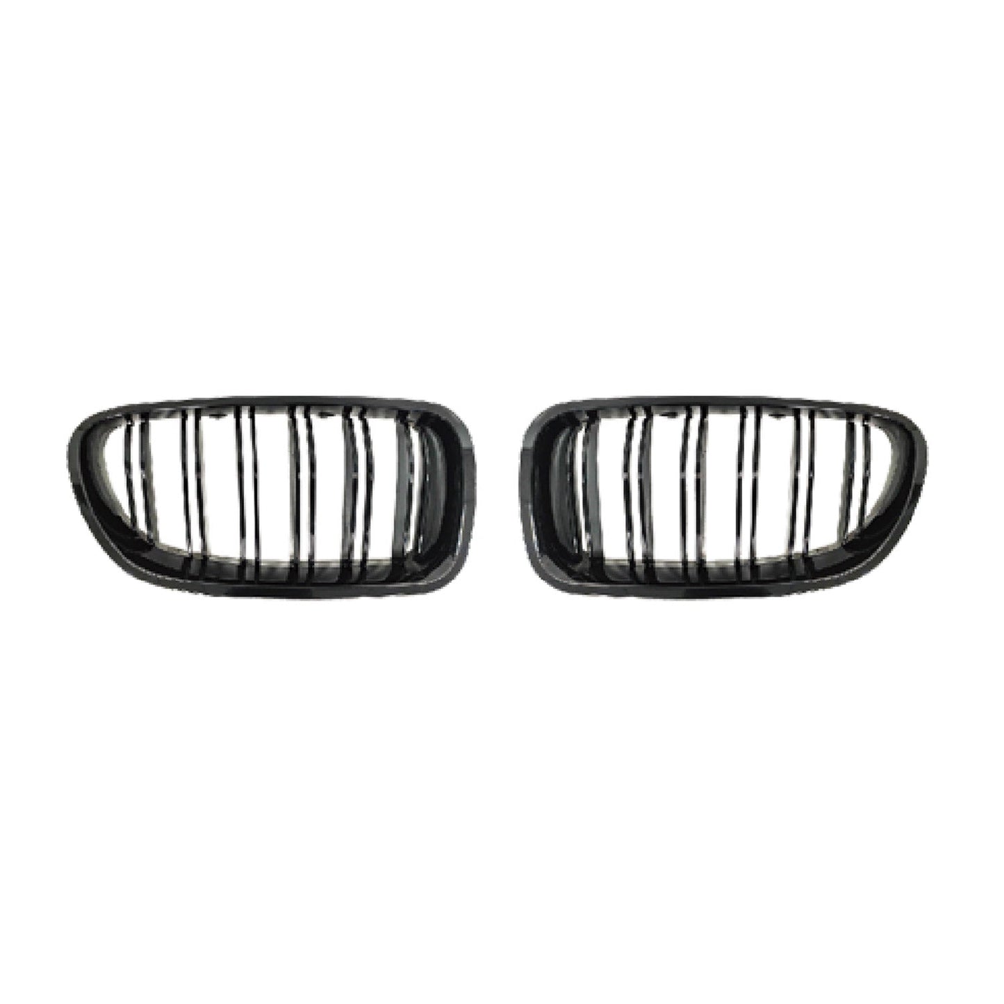 OMAC Front Kidney Grille Grill for BMW 5 Series F10 2011-2017 M-Tech Gloss Black 1218P082MTPB