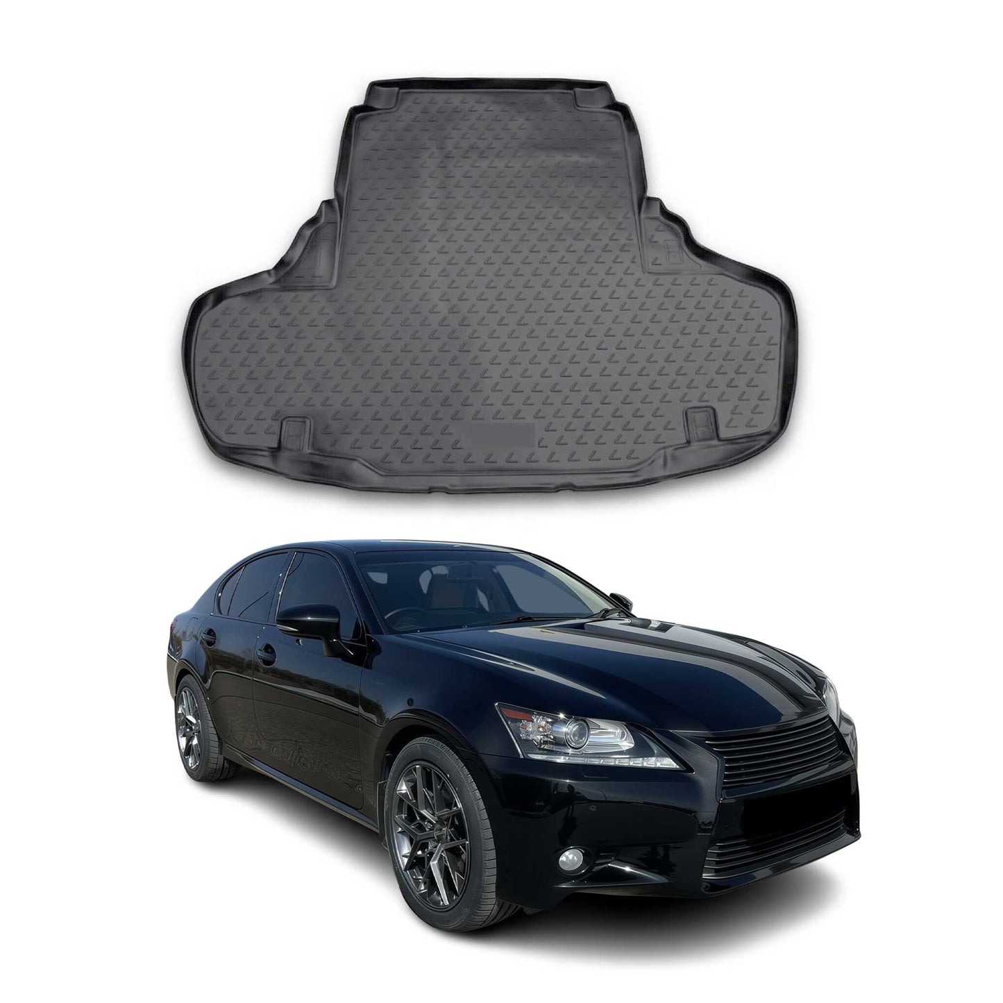 2013-2020 Lexus GS 200t Cargo Liner Trunk Mat All Weather Black