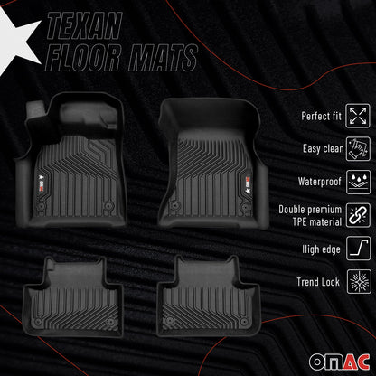 2018-2024 Audi Q5 SQ5 OMAC Premium Floor Mats