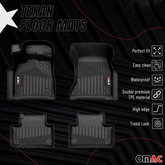 2018-2024 Audi Q5 SQ5 OMAC Premium Floor Mats