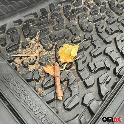 Semi Custom Trim fit Floor Mats Liners for Dodge Trucks & SUV All Season Rubber