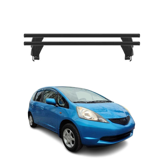 2007-2013 Honda Fit Roof Rack Cross Bars Black