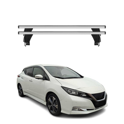 2018-2025 Nissan Leaf Roof Rack Cross Bars Silver