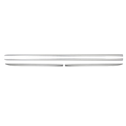 OMAC Fits Ford Kuga 2013-2019 Chrome Side Body Molding Door Streamer Protector Steel U014711