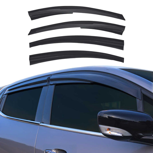 2011-2015 Chevrolet Cruze Window Visor Vent Rain Deflector 4Pcs Smoke