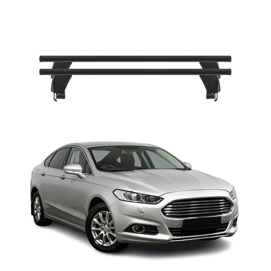 2013-2020 Ford Fusion Sedan Roof Rack Cross Bars Black