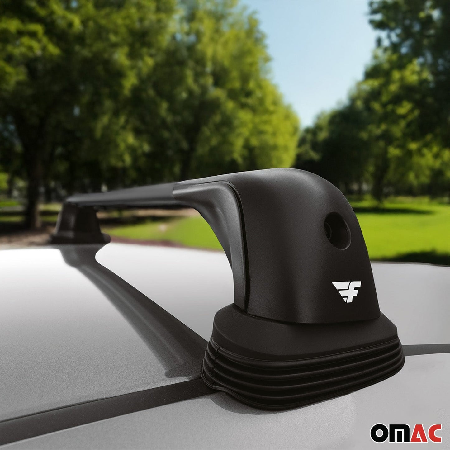 2015-2021 Mercedes C Class W205 Sedan OE Style Roof Racks Cross Bars Black