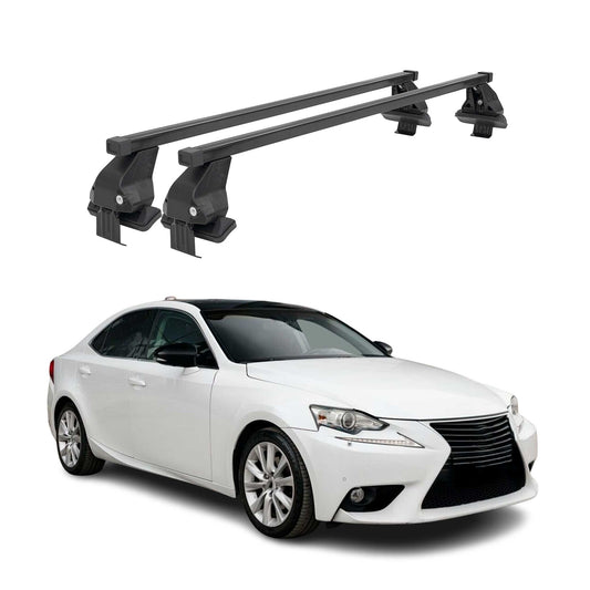 2014-2024 Lexus Is Roof Rack Cross Bars Black