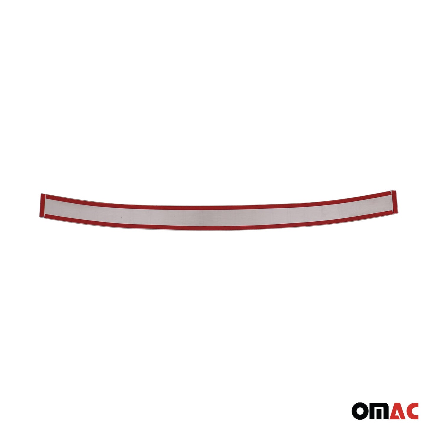 2024 Fiat 500e HB Cabrio Rear Bumper Sill Cover Carbon Foiled Stainless Steel Black 1x